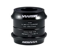 APLVFFZH 1 Pieza de Bicicleta Rodamiento Integrado Adaptador de Montaje Aleación de Aluminio Adecuado para Reemplazo Ajuste de Bielas Ciclismo de R, PF30R Negro