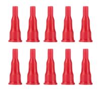 APLVFFZH 10 Piezas Adaptadores de Válvula para Tanque de Gas Conector de Recarga Portátil para Cartuchos Inflables para Soplete y Mechero en, Rojo