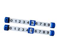 APLVFFZH 2 Piezas de Goles Mesa de Marcador de Puntos Tablero de Puntaje Reemplazo Fabricado en PP Adecuado para Salas de Juegos Reuniones, Estilo c