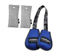 APLVFFZH 2 Piezas Desodorantes para Guantes de Boxeo Bolsa Neutralizadora de Humedad Absorbente de Sudor Eliminador de Olores Material con Carbón Activado, Azul, 50g Insípido
