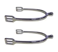 APLVFFZH 2 Piezas Espuelas Ecuestres Espuelas para Mujeres Niños Espuelas para Botas Accesorios Ecuestres Material Resistente Diseño Ligero Adecuado para Entre, L