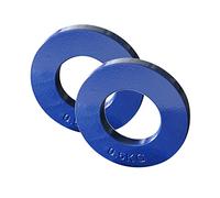APLVFFZH 2 Piezas Fractional Weights Placas Micro Disco Barra Acero para Gradual Adecuado para Entrenamiento de Fuerza Fitness Gimnasio Rutina, Azul 0,5 kg