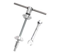APLVFFZH 2 Piezas Prensa para Bicicleta Herramienta para Montar Pedalier Extractor de Dirección E Instalador de Cazoletas con Bloques Intercambiables