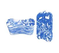 APLVFFZH 2 Piezas Pull Buoy para Natación Kickboard Apoyo Piernas Barra Flotadora Eva Herramienta para Mejorar Respiración Y Habilidad Natación Adecuado para P, Azul
