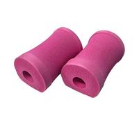 APLVFFZH 2 Piezas Push Up Pads Accesorios de Ejercicio Fitness con Bloques de Espuma Soporte Antideslizante para Muñeca Agarre Confortable Entrenamiento de Fue, Rosa Rosa