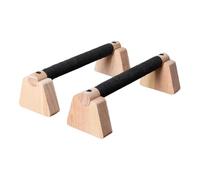 APLVFFZH 2 Piezas Push Up Stands Barras de Fuerza Asas Madera Base Goma Diseño U Portátil Fácil de Adecuada para Hombres Deportes Entrenamiento Fís, 30 Centimetros