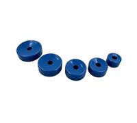 APLVFFZH 5 Piezas Almohadilla Movimiento Reloj Cojín Soporte Caja Reloj Protector Antideslizante Reparación Herramienta Portátil para Taller Relojero, Azul