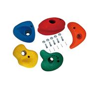 APLVFFZH 5 Piezas Rocas de Escalada Infantil Presas de Escalar Kit con Hardware Accesorio Playground Resina Instalación Sencilla Adecuado para Juegos Regalo CR, PEQUEÑa