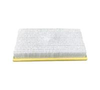 APLVFFZH Alfombra de Golf Bunker Alfombrilla para Golpear Bunker de Golf Tapete de Chipping Realista Base Antideslizante Y Fibra de Nylon Verde para Sentir El, Blanco