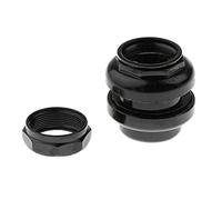 APLVFFZH Auricular Bicicleta Dirección Tapa Rodamientos Externos Material Resistente Adecuado para Bicicletas Fijas Carretera Ciclismo, Negro