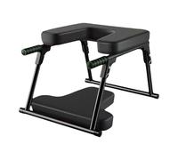 APLVFFZH Banco de Inversión Banco para Entrenamiento Banco Plegable para Hombros Banco para Fortalecer Abdomen Banco Multifuncional Diseño Compacto Adecua, Negro con Estera