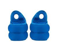 APLVFFZH Banda de Entrenamiento para Niños Tipo Muñequera Relleno de Goma Ligera y Diseño Ergonómico con Soporte de Adecuada para Clases de Educación Física y, Azul Zafiro, 2KG 1KG Cada Uno
