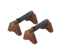 APLVFFZH Barras paralelas de Madera para Ejercicios de Flexiones, Set de 2 Piezas, Coffee L