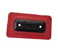 APLVFFZH Base para de Tabla de Surf Montura Universal Soporte de PVC Pieza para Longboard Que Proporciona Gran Sujeción Y Control Al Adecuado Par, Rojo