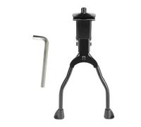 APLVFFZH Bicicleta Soporte Estacionamiento Doble Acero Aleación Estructura Robusta Portátil Adecuada para Ciclismo Carretera Ciudad Paseo, No Ajustable