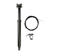 APLVFFZH Bike Dropper Asiento Regulable Tubo de Sillín Ajustable Cable Interno Aluminio Resistente Adecuado para Ciclistas en Rutas de Montaña, Recorrido 100 Mm