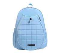 APLVFFZH Bolsa para Raqueta de Tenis Mochila Organizadora de Gran Capacidad Bolso Deportivo Resistente Al Agua Portaequipaje Multifuncional Portátil Y Bolsillo, Azul