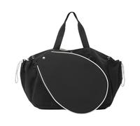 APLVFFZH Bolso de Bádminton Portaequipaje Poliéster Oxford Organizador Accesorios Separador Calzado Adecuado para Mujeres Hombres Sesión Deporte, Blanco