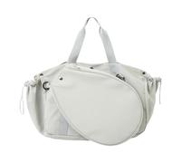 APLVFFZH Bolso de Bádminton Portaequipaje Poliéster Oxford Organizador Accesorios Separador Calzado Adecuado para Mujeres Hombres Sesión Deporte, Gris Verde
