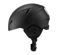 APLVFFZH Casco de Esquí para Snowboarding con Protección Ajustable Circunferencia PC Resistente Material Transpirable Adecuado para Deportes de Invierno Mu, Negro m