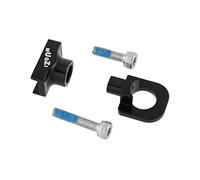 APLVFFZH Chain Tensioner con Ajustador para Cuadro de Bicicleta Regulador de Tensión de Cadena Set de Pernos Y Accesorio Compacto en Aluminio Apto para Ciclism, Negro