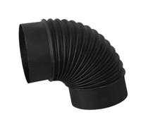 APLVFFZH Codo de Tubo de Estufa, Caldera, Calentador, Tubo de, Repuestos para Chimenea, Ventilación de Estufa