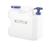 APLVFFZH Contenedor de Agua para Camping con Asa Ergonómica Tanque Portátil de Polietileno Seguro Dispensador para Bebidas Tapón Atornillable Adecuad, 18L