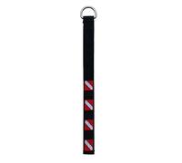 APLVFFZH Correa de Muñeca para Buceo con Cinta Duradera Banda de Sujeción Ajustable Cuerda con Mosquetón Metálico para Máxima Accesorio Cómodo