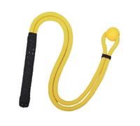 APLVFFZH Cuerda para Práctica de Swing de Golf Ayuda de Entrenamiento con Accesorios de Agarre Guía de Postura para Corrección de Movimiento Material PU Cómodo, Amarillo
