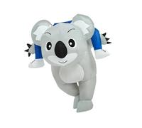 APLVFFZH de cosplay de vestuario de koala inflable para la presentación de la etapa de cumpleaños