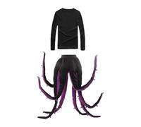 APLVFFZH Disfraz de Pulpo, tentáculos Largos, Disfraz de Cosplay de Animales, Ropa