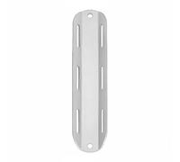 APLVFFZH Dispositivo de Buceo Soporte con Placa Trasera Compensador de Flotabilidad Inflado Posterior Aleación de Aluminio Sólida Adecuado para Uso Marino Prácticas Avanzadas de Buceo, Plateado-A