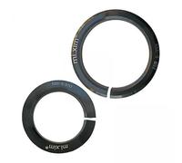 APLVFFZH Espaciador de Sellado para Auriculares de Bicicleta, Reductor de Carreras, 28,6/39,8mm, Espaciador de Auriculares de Bicicleta, Aleación de Aluminio, 3 Piezas