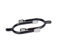 APLVFFZH Espuelas para Caballo Un Par de Espuelas Clásicas Resistentes de Aleación de Zinc Accesorios Ecuestres Fáciles de Instalar Adecuadas para Entrenamient, L