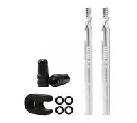 APLVFFZH Extensor de Válvula Presta Accesorio para Convertidor Tubeless de Bicicleta con Anillo de Silicona Impermeable Adecuado para Neumáticos de Montaña