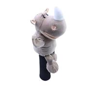 APLVFFZH Funda para Palos de Golf, Diseño Suave, Adecuada para Hombres Y Mujeres, Rinoceronte