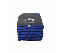APLVFFZH Funda para Tabla de Surf Calcetín Protector Cubierta Elástica Tejido Reforzado Poliéster con Punta Acolchada Adecuada para Surf Traslado Guardar Tablas, Negro+Azul, 10