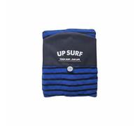 APLVFFZH Funda para Tabla de Surf Calcetín Protector Cubierta Elástica Tejido Reforzado Poliéster con Punta Acolchada Adecuada para Surf Traslado Guardar Tablas, Negro+Azul, 7.6