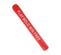 APLVFFZH Funda para Varilla Guía de Golf Hecha de PU Resistente Fácil de Usar Y Mantener Protege contra Impactos Adecuada para Corregir Postura en, Rojo