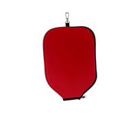 APLVFFZH Funda Protectora de Neopreno para Raqueta Pickleball, Regalo de Protección, Funda Portátil para Raqueta, Funda para Práctica Al Aire Libre, Rojo