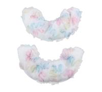 APLVFFZH Fundas para Patines de Hielo Cubre Protector de Guardias Deportivas para Adultos Jóvenes Material Absorbente Acrílico Aptas para Hockey, Blanco