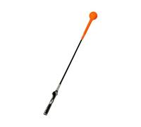 APLVFFZH Golf Swing Entrenador de Postura Ejercicio de Golf Bastón de Práctica Accesorio de Entrenamiento Material de Silicona Ergonómico Empuñadura, Naranja 1.2 M