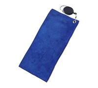 APLVFFZH Golf Towel Ligero con Gancho Retráctil Material Absorbente Y Secado Rápido Permite Mantener Equipo Limpio Tras Actividad Física Adecuado para Uso en G, Azul