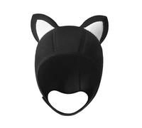 APLVFFZH Gorro de Buceo de Neopreno Capucha de Esnórquel Sombrero Acuático Térmico Gorro para Inviernos Fríos con Correa Incluida Adecuado para Buceo Kayak ADU, Oreja Blanca