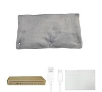 APLVFFZH Hand Warming Muff Inteligente USB Calentador Eléctrico Portátil de Felpa con Múltiples Funciones Bolsa Protectora para Manos Y Zona Lumbar Adecuada Pa, Gris