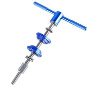 APLVFFZH Herramienta para Eje de Pedalier con Extractor de Rodamientos E Instalador de Cazoletas con Mangos Desmontables Antideslizantes Adecuado para El Mant, Azul
