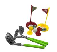 APLVFFZH Juego de Minigolf de Interior, Juegos de Jardín, 2 Banderas, Competitivo.