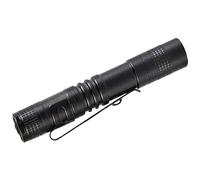 APLVFFZH Linterna Mini Linterna Portátil Linterna Compacta Linterna Manual Super Brillante de Aluminio Resistente al Agua y Clip Adecuada para Camping Pesca, 8.9 cm x 1.5 cm