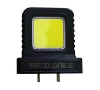 APLVFFZH Luz de Trabajo Proyector Portátil Mini Luz de Emergencia para Enchufe Ajustable Adecuado para Construcción en Exteriores Y Tareas de L, Espalda Azul