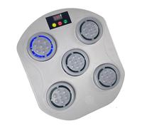 APLVFFZH Máquina de Boxeo Musical, Música Electrónica, Boxeo, Objetivo de Pared, Entrenador de Boxeo Musical para Taekwondo, Coordinación de Respuesta, Gris